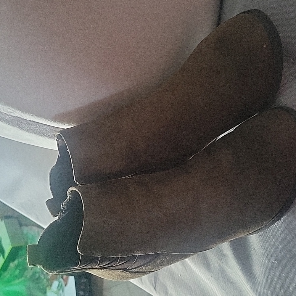 Mix No 6 SUEDE FEEL VINCEE WESTERN STYLE BOOTIES - Picture 2 of 8